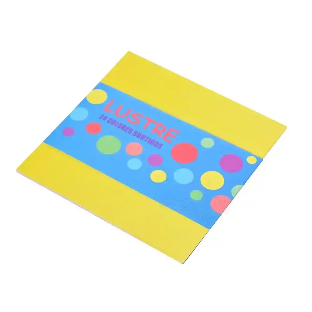 Papel Lustre Pequeño Haley 10x10 Cms