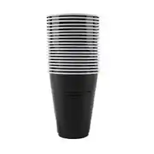 Vaso Deshechable Negro