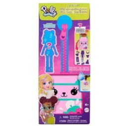 Mattel Polly Pocket Clóset Fashion Reveal Case Rosada