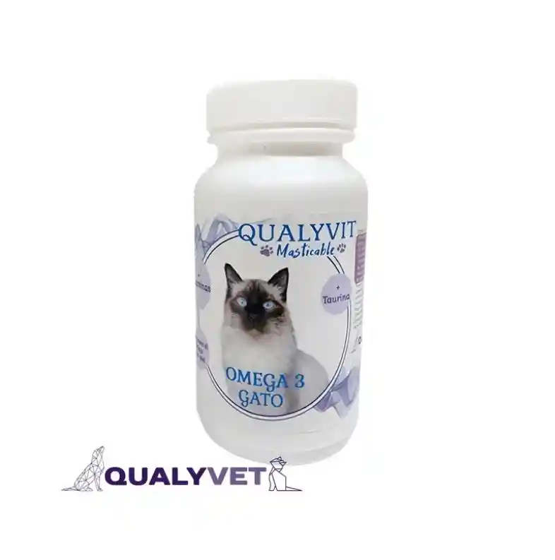 Qualyvit Omega 3 Para Gato 65und Masticables