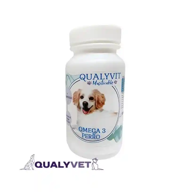 Qualyvit Omega 3 Perro 33 Masticables