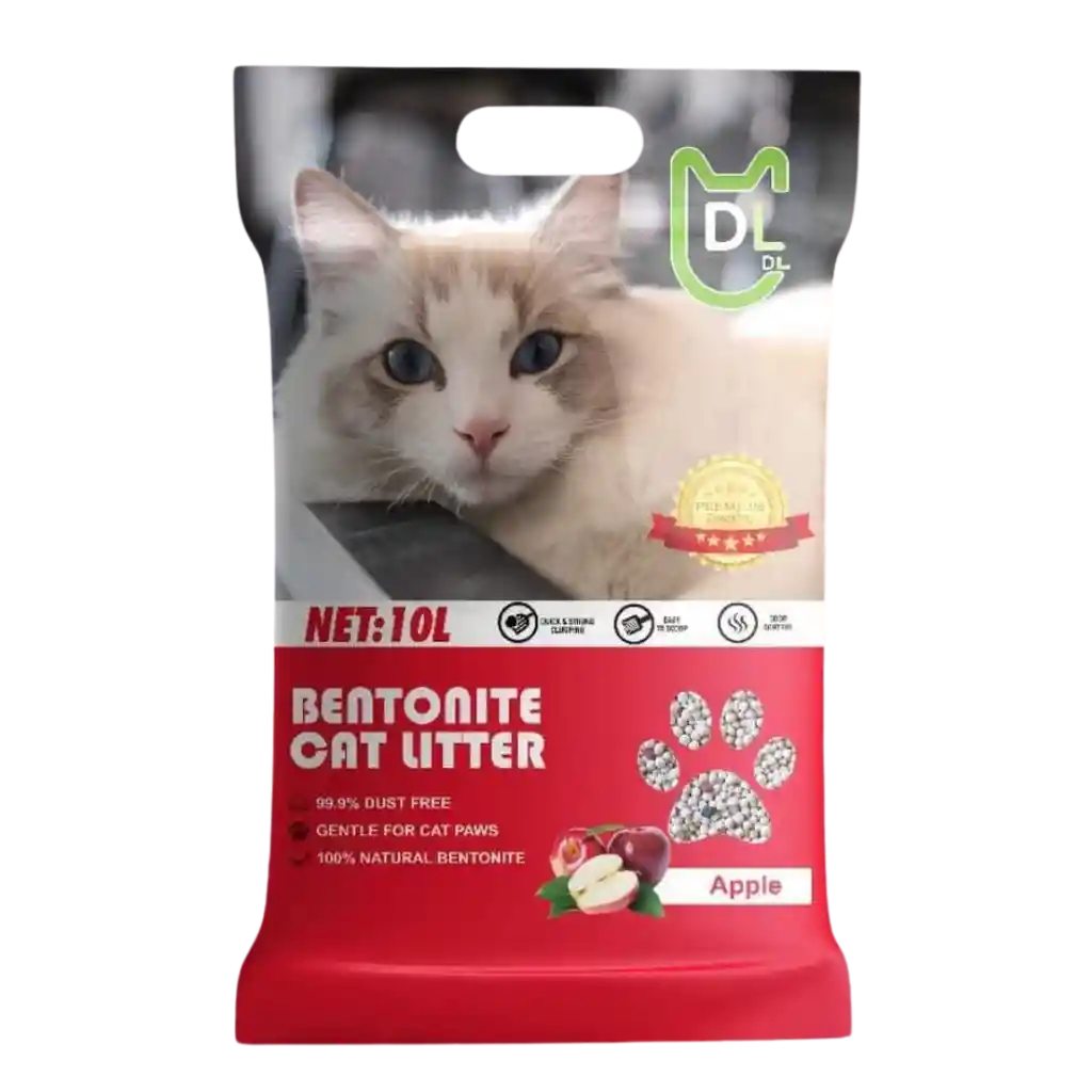 Arena Para Gato Doctor Litter Arena Aglutinante Manzana 8kg