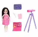 Mattel Barbie Chelsea Muñeca Y Accesorios Profesión Astrónoma