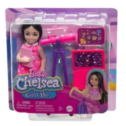 Mattel Barbie Chelsea Muñeca Y Accesorios Profesión Astrónoma