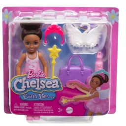 Mattel Barbie Chelsea Muñeca Y Accesorios Profesión Bailarina