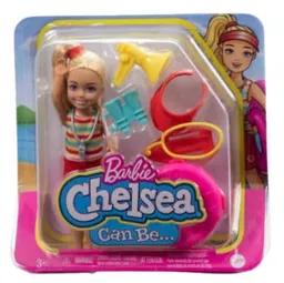 Mattel Barbie Chelsea Muñeca Y Accesorios Profesión Salvavidas