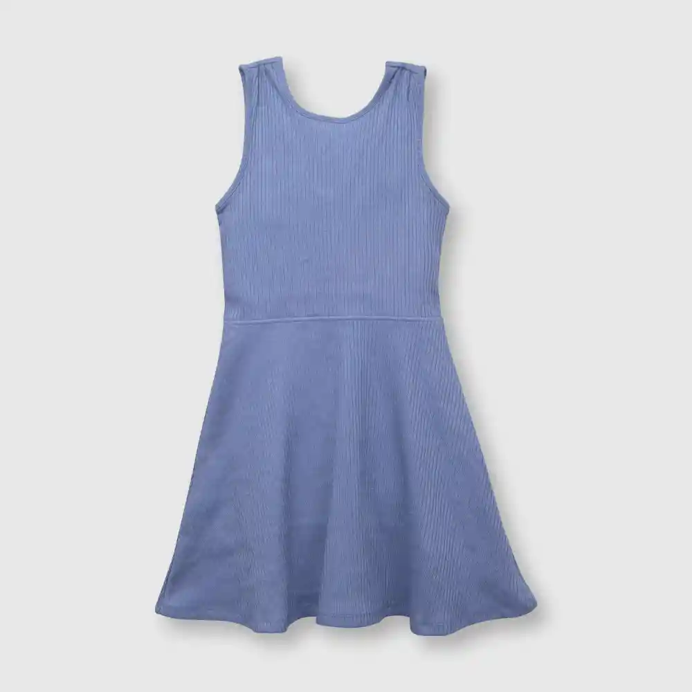 Vestido Puño Para Niña Color Lavanda Talla 8a
