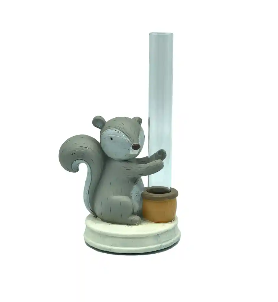 Florero Tubo De Ensayo De Ardilla