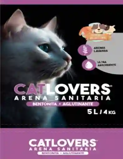 Arena Cat Lovers Aglutinante Lavanda 4 Kg