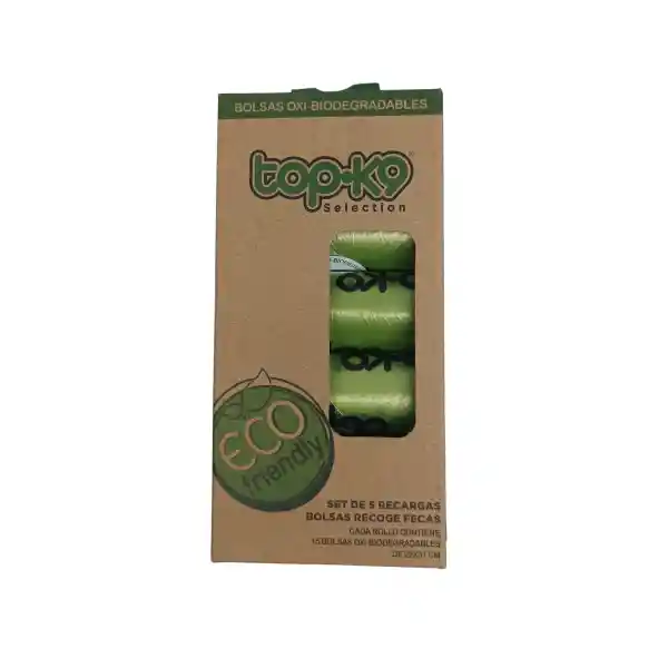 Bolsas De Fecas Biodegradables 5 Rollos