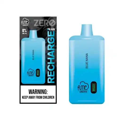 Vaper Fume Recharge Plus 0% Nic 10.000 Puff Blue Nana