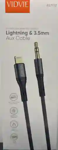 Cable Auxiliar/lightning