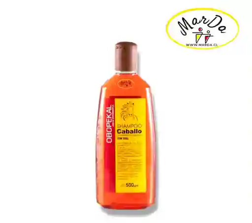 Shampoo Caballo Sin Sal Con Keratina Y Biotina Obopekal 500 Ml