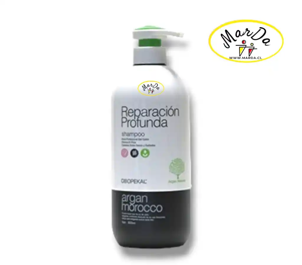 Shampoo De Reparacion Profunda Argan Oil Morocco Obopekal 800 Ml