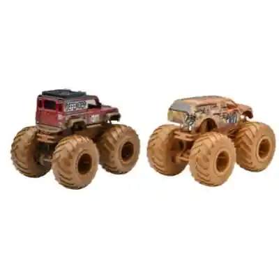 Mattel Hot Wheels Monster Trucks Vehículos 2ú. Land Rover-town Hauler