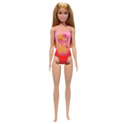 Mattel Barbie Muñeca Playera Pelo Rubio