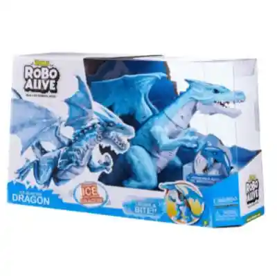 Zuru Robo Alive Dragón Explosión De Hielo