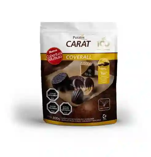 Choclate Amargo 800 Gramos Puratos Carat