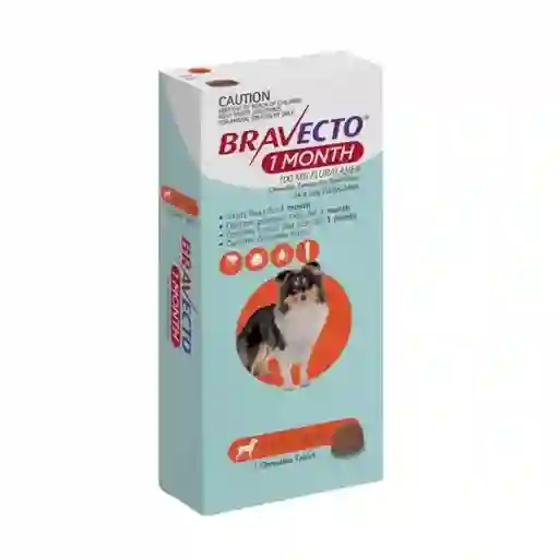 Bravecto 4.5 A 10 Kg 1m Para Perro