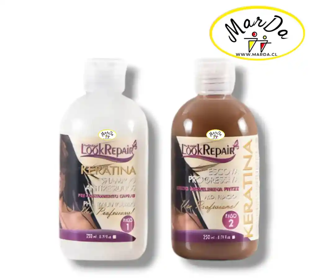 Keratina Alisado Permanente (2 Pasos) 250ml Lookrepair®