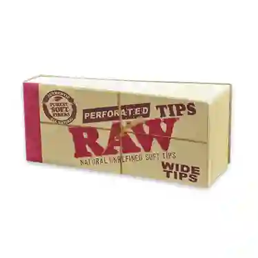 Boquillas Raw Wide Pre-picadas 50 Uds.