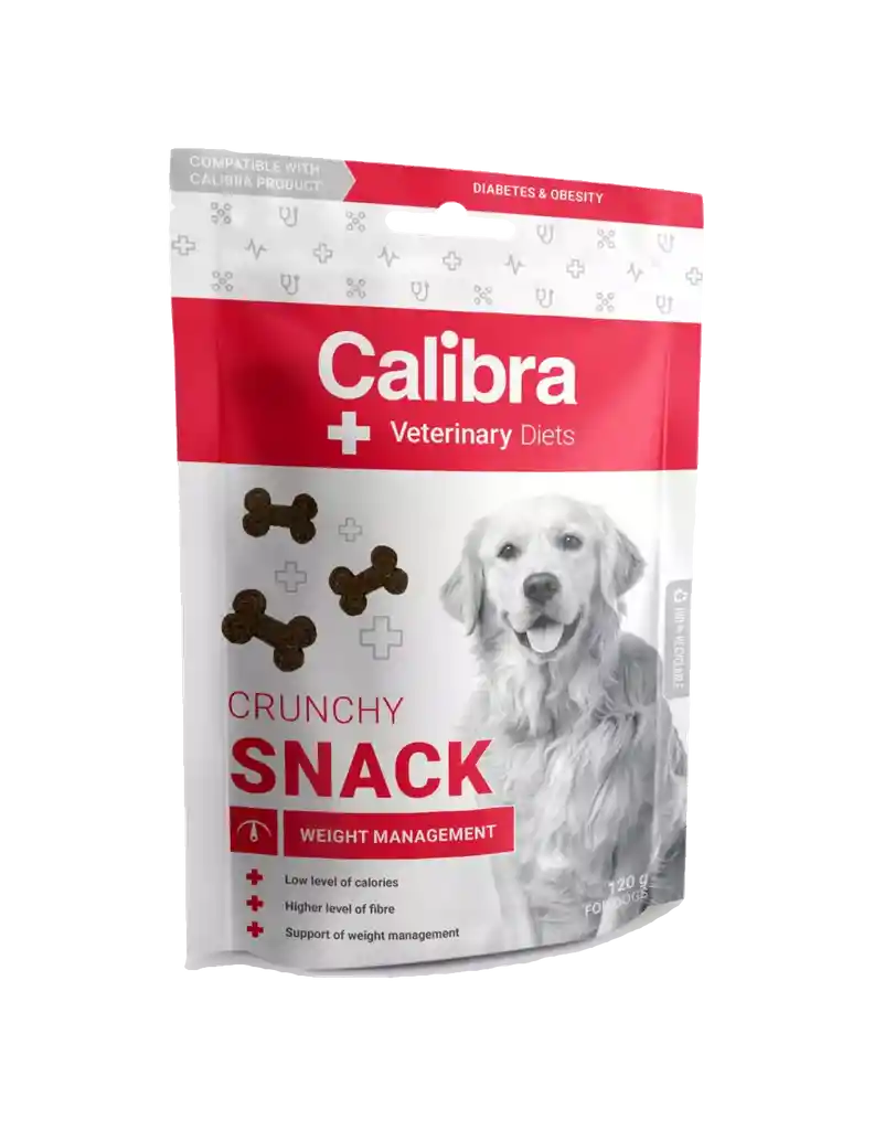 Calibra Snack Dog Crunchy Weight Management 120gr