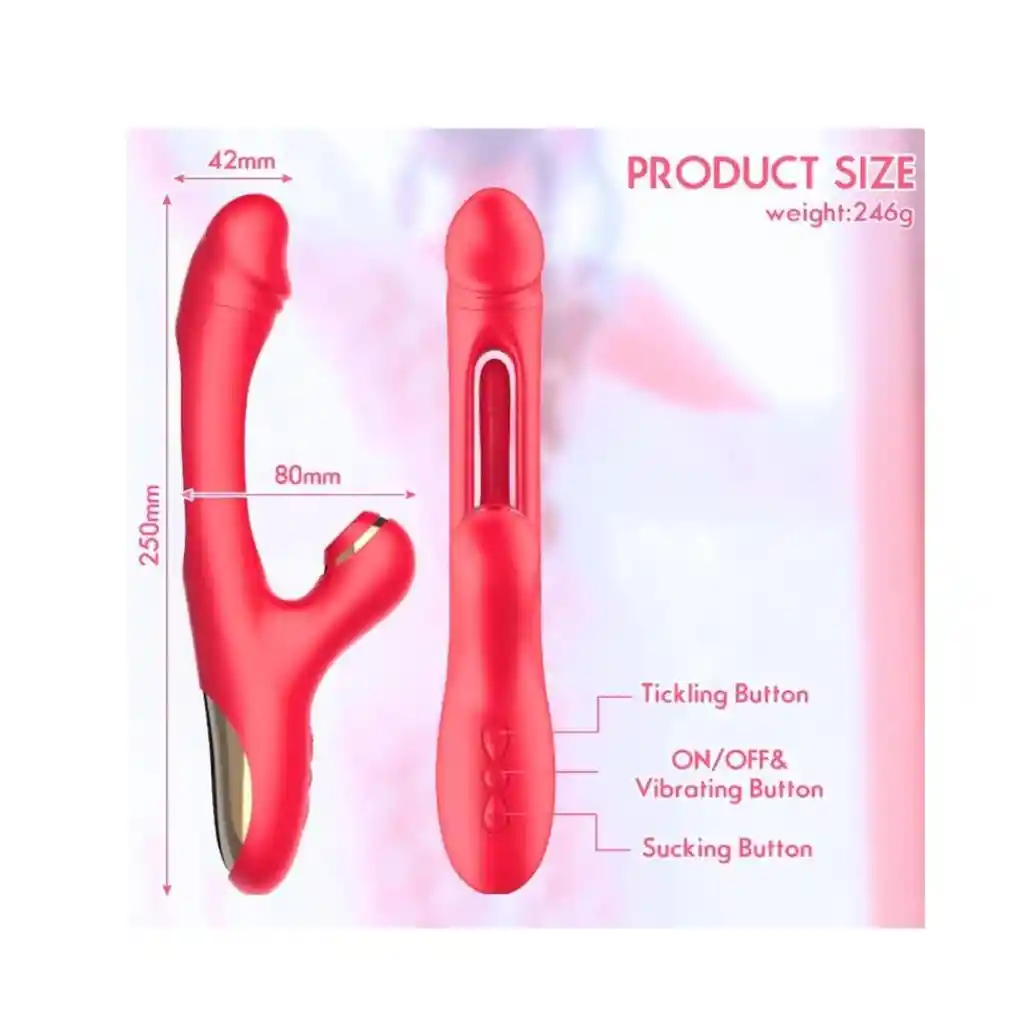 Neo Fun Vibrador 3 En 1