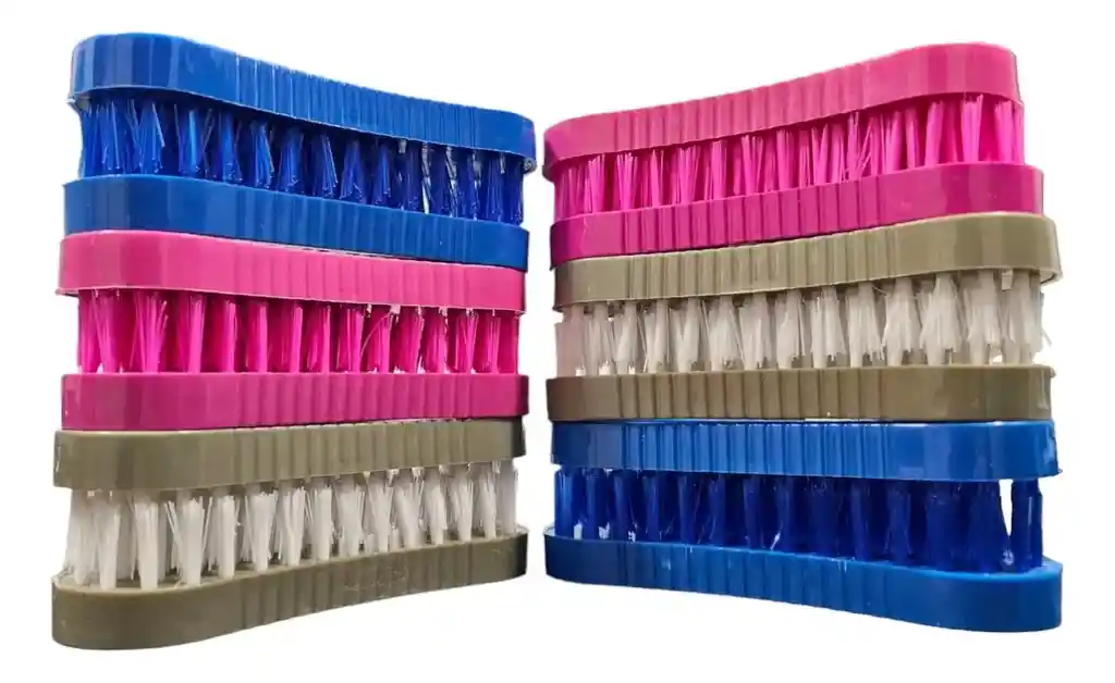 12 Escobillas Cerdas Duras Ropa Zapatillas Cepillo Limpieza