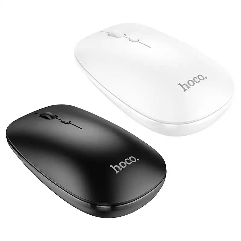 Mouse Inalámbrico Hoco Gm15 Bluetooth2,4g Blanco
