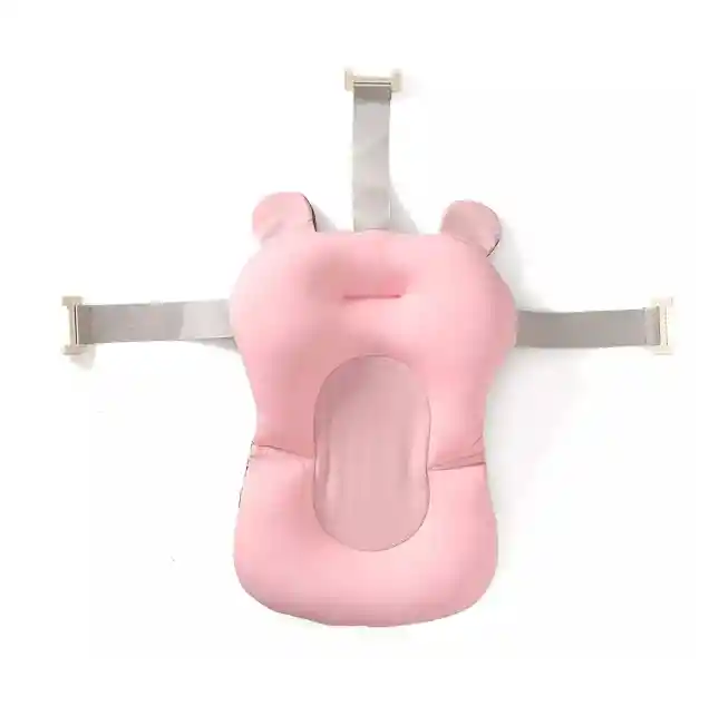 Cojín Malla Hamaca D Baño Para Bañera Tina Bebe Tipo Asiento Rosa