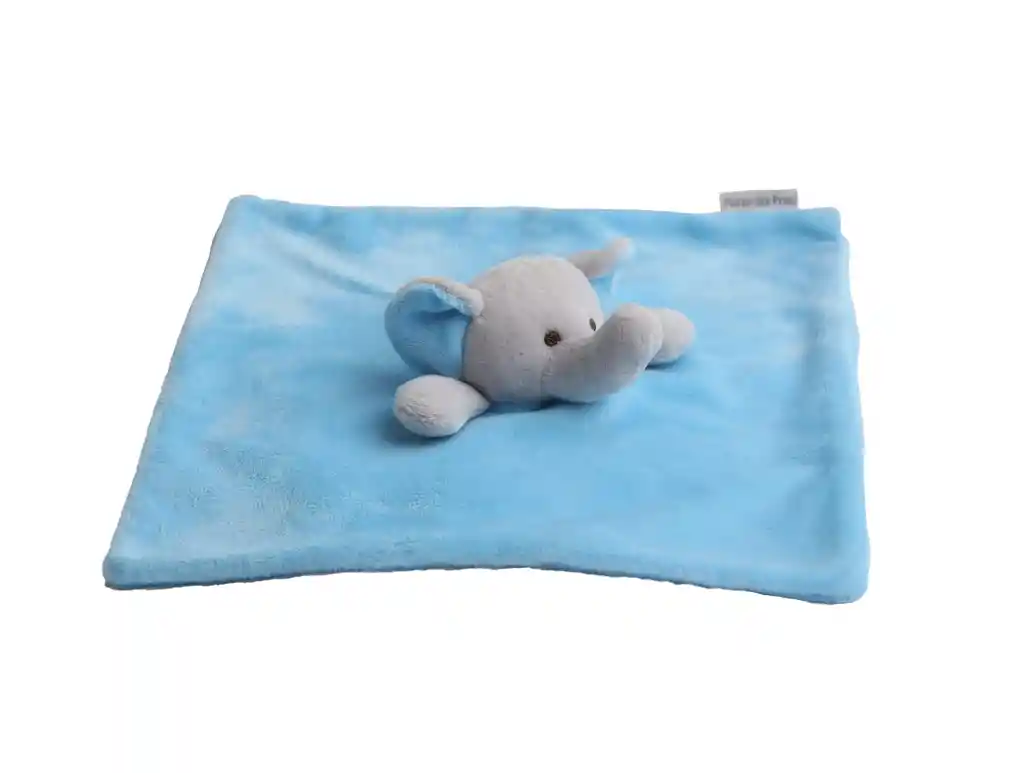 Tuto Con Elefante Celeste De Plush