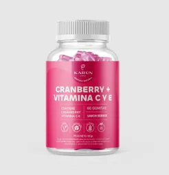 Gomitas Cranberry + Vitamina C 60 Unidades