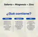 Selenio + Magnesio + Zinc 500 Mg 60 Capsulas