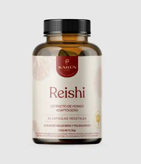 Reishi Hongo 500 Mg 60 Capsulas