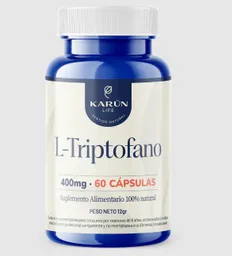 L-triptófano 400 Mg 60 Capsulas