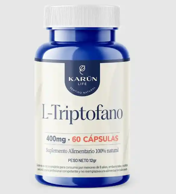 L-triptófano 400 Mg 60 Capsulas