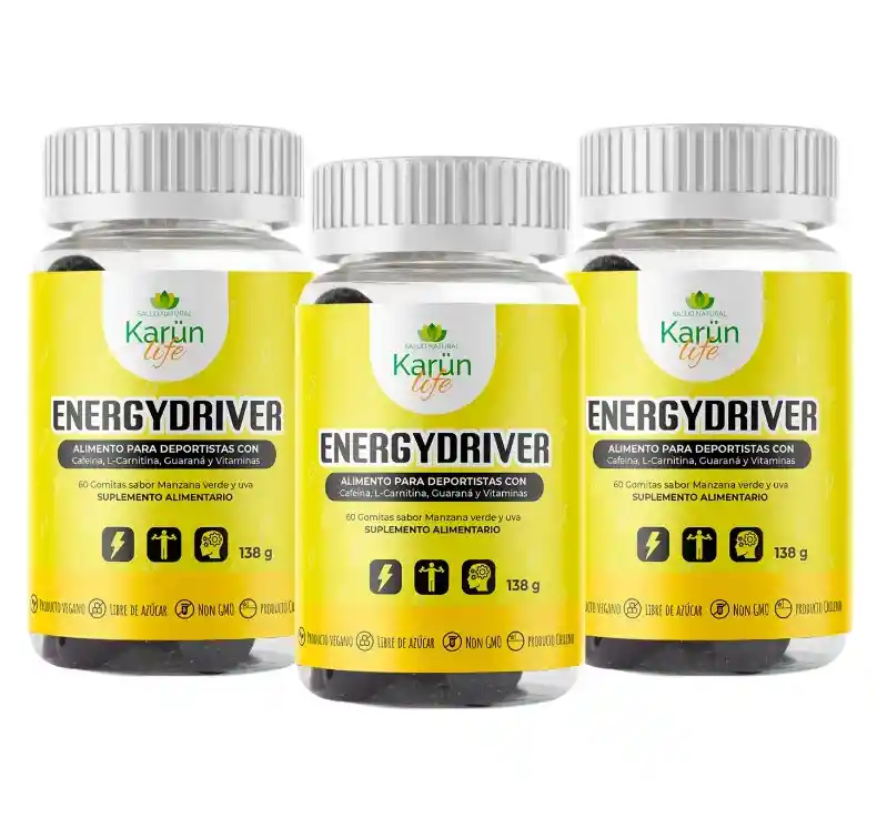 Energydriver - 60 Gomitas