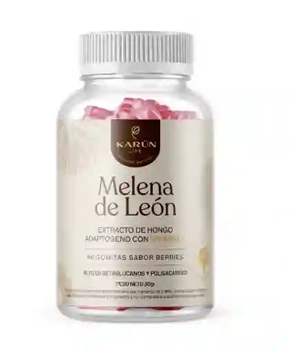 Hongo Melena De León + Vitamina C 60 Gomitas