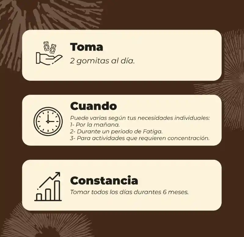 Hongo Melena De León + Vitamina C 60 Gomitas