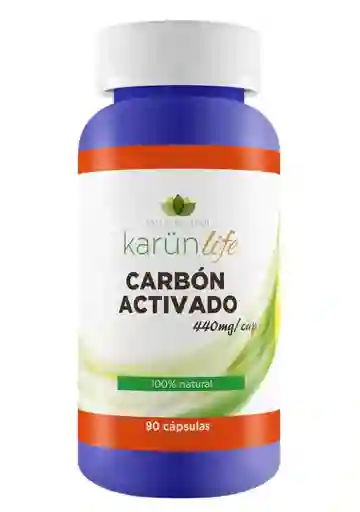 Carbón Activado 90 Capsulas 440 Mg