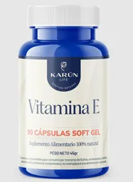 Vitamina E 400ui - 90 Capsulas Blanda