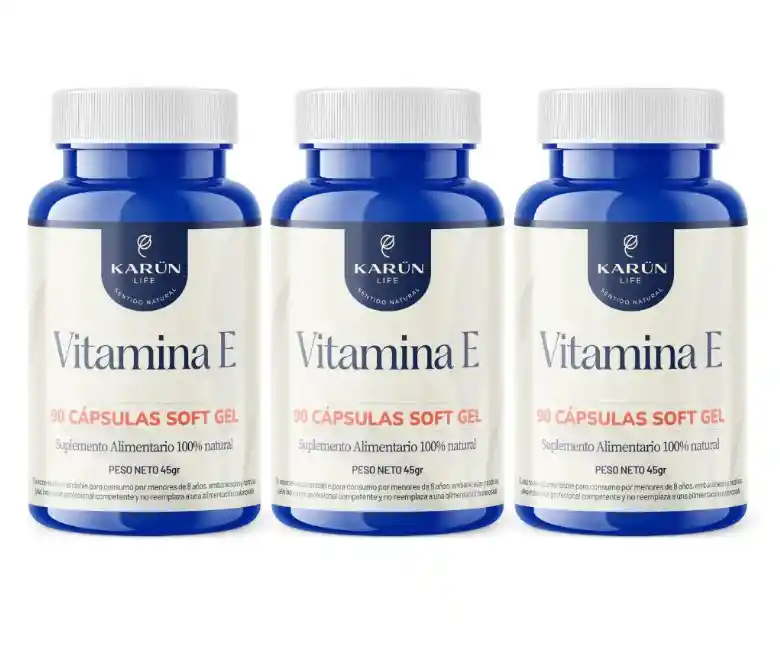 Vitamina E 400ui - 90 Capsulas Blanda