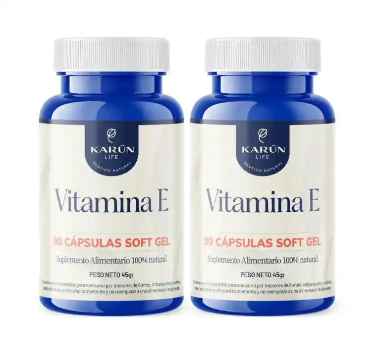 Vitamina E 400ui - 90 Capsulas Blanda