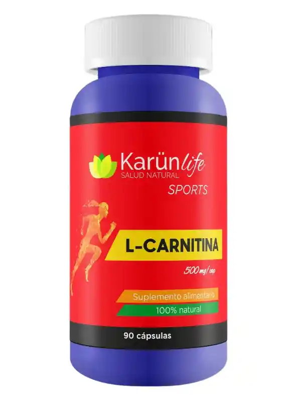 L-carnitina 90 Cápsulas 500 Mg