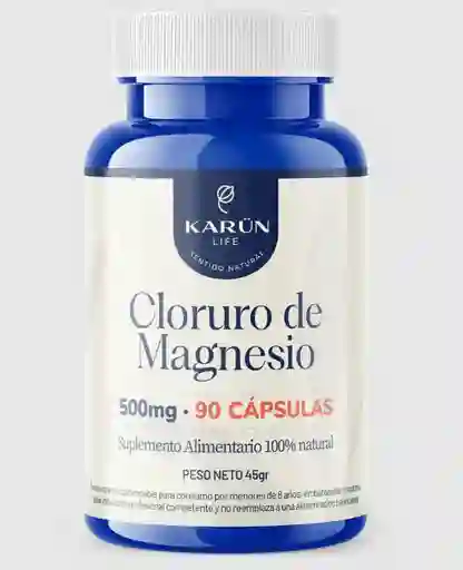 Cloruro De Magnesio 500 Mg 90 Capsulas