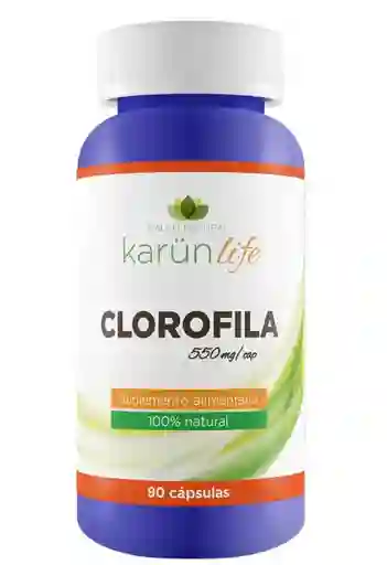 Clorofila 90 Capsulas 550 Mg