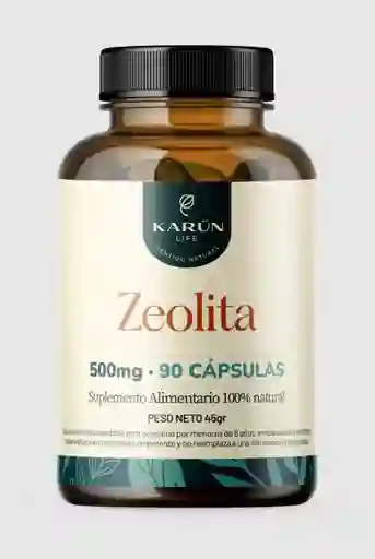 Zeolita Micronizada Clinoptilolita 90 Capsulas - 500 Mg