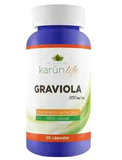 Graviola 90 Capsulas 550 Mg