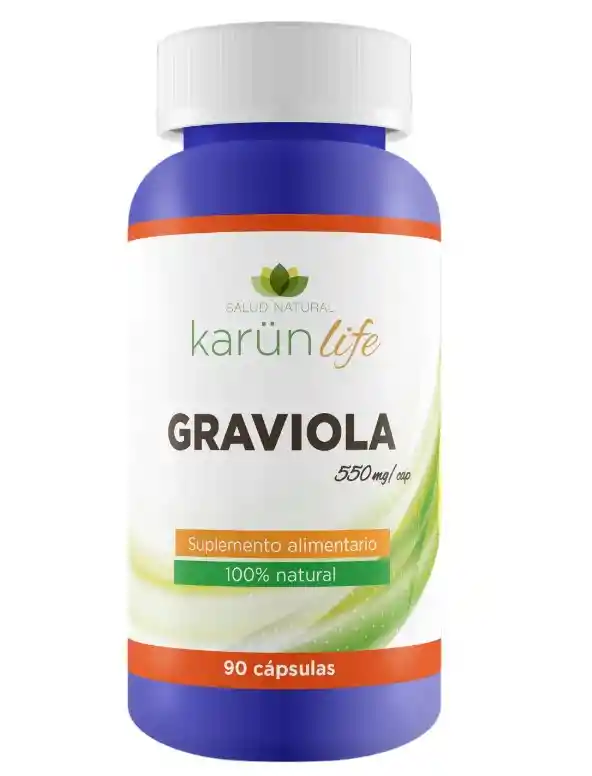 Graviola 90 Capsulas 550 Mg