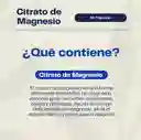 Citrato De Magnesio 400 Mg 90 Cápsulas